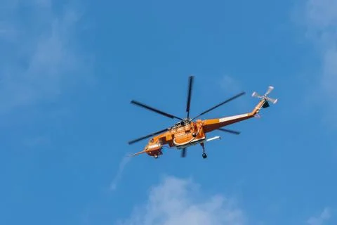 Fire helicopter Stock Photos