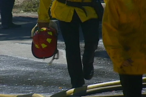 Fire hose 01 Stock Footage 492124