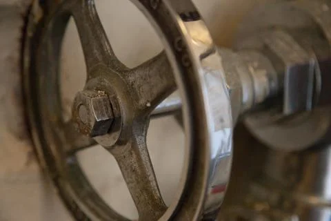 Fire hose close up Stock Photos
