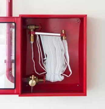 Fire hose Stock Photos