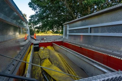 Fire hose Stock Photos