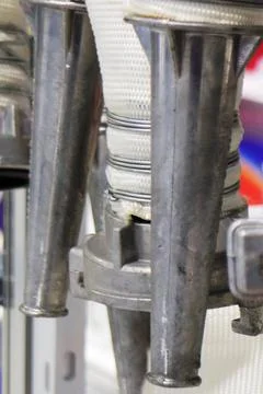 Fire hose Stock Photos