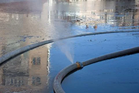 Fire hose valve Stock-Fotos