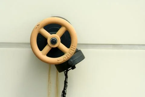 Fire hose valve Stock Photos