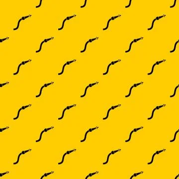 Fire hose with water drops pattern vector 스톡 일러스트