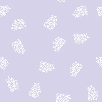 Fire hot line vector seamless pattern 스톡 일러스트