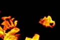 Fire HS 21 Slow Motion 7x Loop Footage