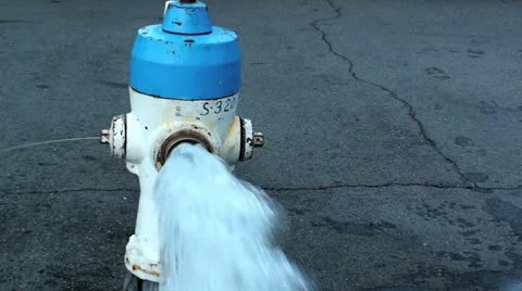 Fire Hydrant 1500-2000gpms Stock Footage 12654161