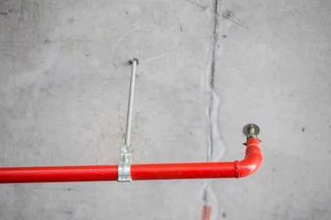 Fire hydrant in car park Stock Photos