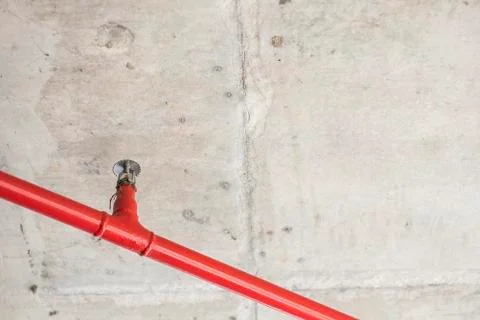Fire hydrant in car park Stock Photos