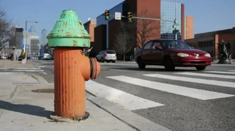 Fire Hydrant (Close Up) Stock Footage 7743512