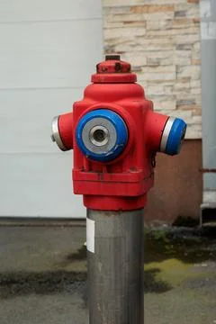 Fire hydrant fire protection system Stock Photos