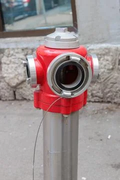 Fire hydrant fire protection system Stock Photos