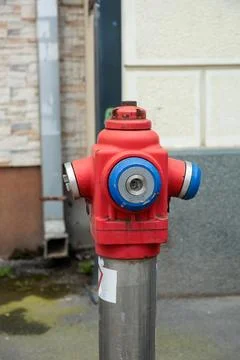 Fire hydrant fire protection system Stock Photos