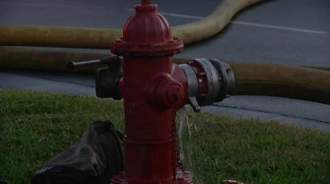 Fire Hydrant Stock Footage 688847