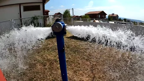 Fire hydrant Stock Footage 143288592