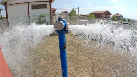 Fire hydrant Stock Footage 143288614