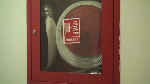 Fire Hydrant Hose, Danger, Building, Fire, Still Shot Vídeos de archivo 43968871