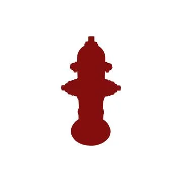 Fire hydrant icon. Simple style state of emergency poster background symbol.. Stock Illustration