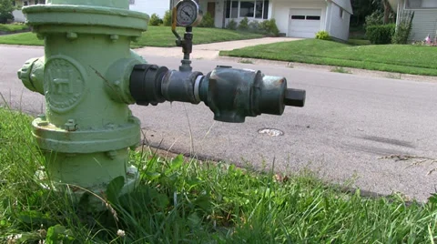 Fire Hydrant Leaking water 動画素材 39826440