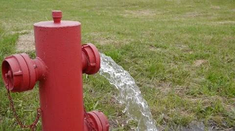 Fire hydrant middle pressure Stock Footage 40478179