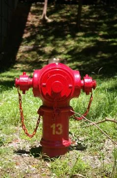 A fire hydrant Foto stock
