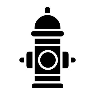 Fire hydrant Vector Icon Design Illustration Stock Illustration