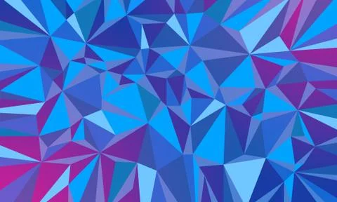 Fire ice triangle abstract background Christmas and New year Stock Illustration