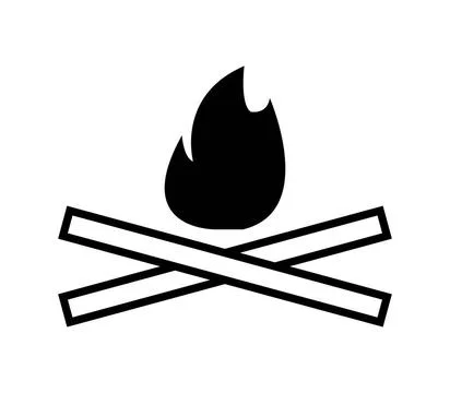 Fire icon illustrated in vector on white background fire icon illustrated ... Stock Photos