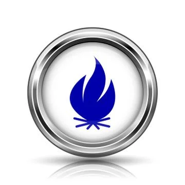 Fire icon Stock Illustration