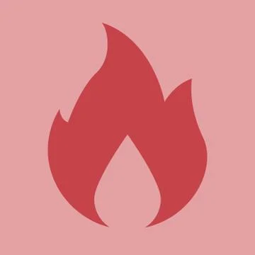 Fire Icon Stock Illustration