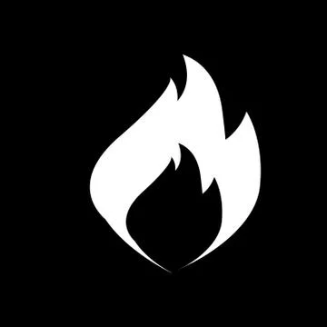 Fire Icon illustration design Stock Illustration