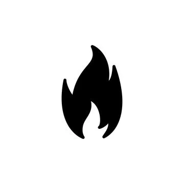Fire icon vector. fire flame icon Stock Illustration