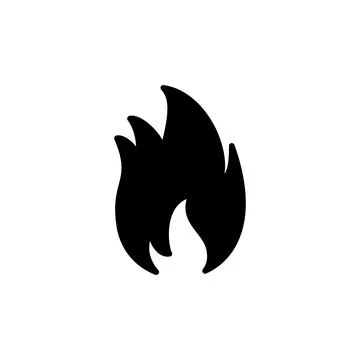 Fire icon vector. fire flame icon Stock Illustration
