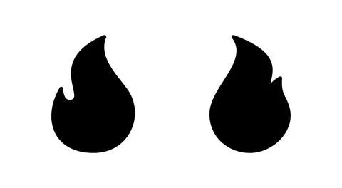 Fire icon vector. fire sign and symbol Stock Illustration