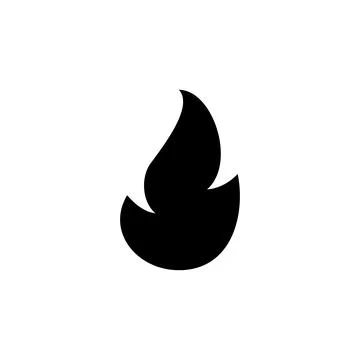 Fire icon vector. fire vector icon イラスト素材