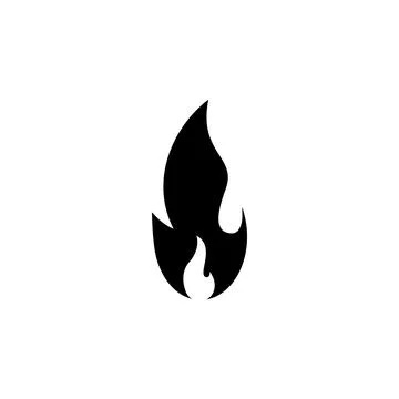 Fire icon vector. fire vector icon Stock Illustration