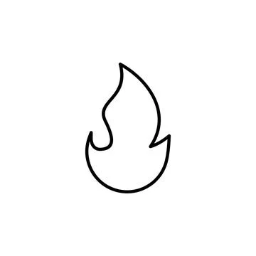 Fire icon vector. fire vector icon 스톡 일러스트