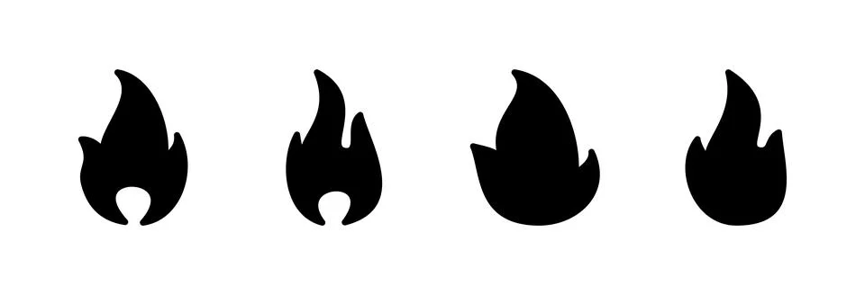 Fire icon vector illustration. fire sign and symbol Stock Illustration
