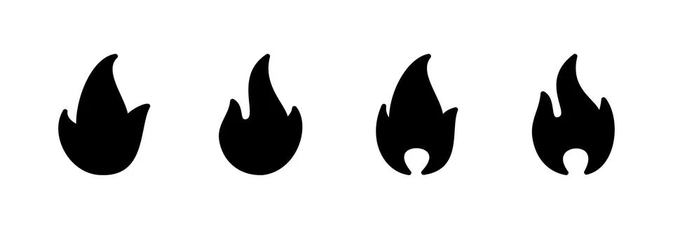 Fire icon vector illustration. fire sign and symbol Stock Illustration