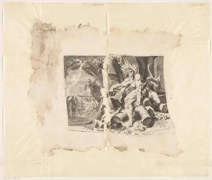 Fire; Ignis; Four elements. Presentation of element fire in the shape of a... Stock Photos