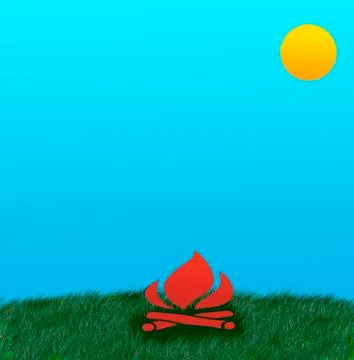 Fire Stock Illustration