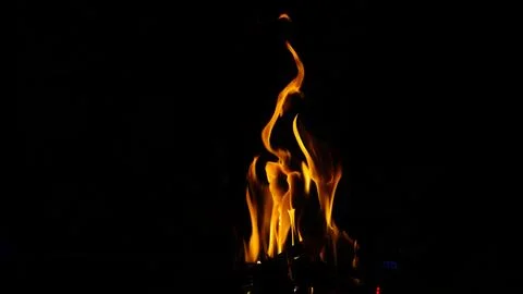 Fire image clicked by camera Stock Photos