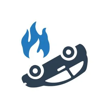 Fire Insurance Icon Stock Illustration