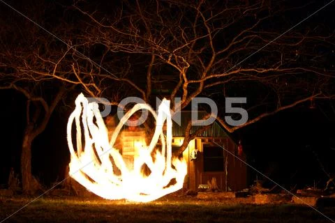 Fire Juggler Stock Photos