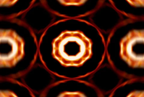 Fire Kaleidoscope Stock Footage 67075
