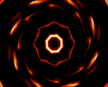 Fire Kaleidoscope Vídeo Stock 67081