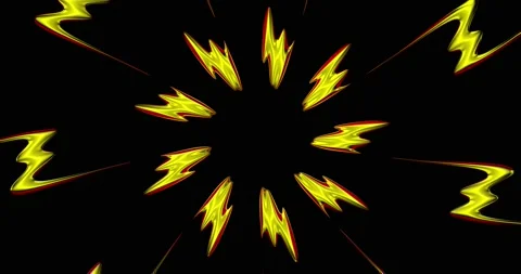 Fire kaleidoscope Stock Footage 162652473