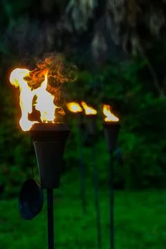 Fire Lanterns Stock Photos