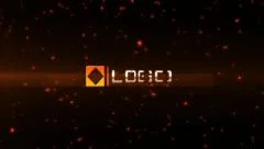 Fire Laser 3D Light Streak Particle Blast Business Logo Reveal Animation Stinger Stock After Effects